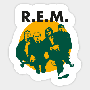 R.E.M. Sticker